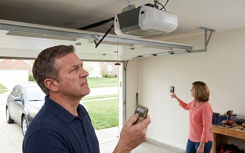 Does Your Garage Door Opener In Centerville Click But Not Start?