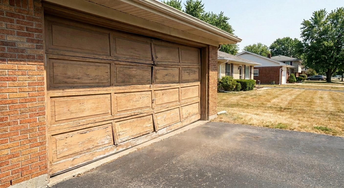 Can A Garage Door In Centerville Warp From Summer Heat?