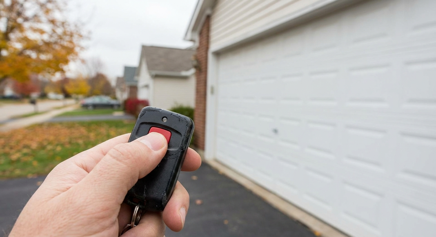 Garage door remote in Centerville stopped working and needs troubleshooting