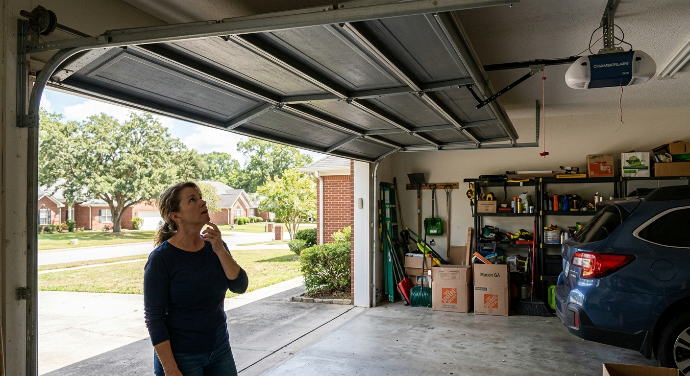 Is Your Garage Door in Macon Opening Slower Than Usual?